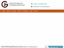 Tablet Screenshot of gci2000.com